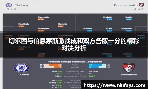 切尔西与伯恩茅斯激战成和双方各取一分的精彩对决分析