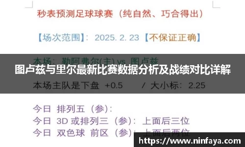 图卢兹与里尔最新比赛数据分析及战绩对比详解